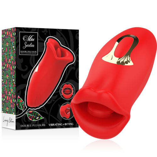 Vibrerende Stimulator MIA SICILIA med Biting