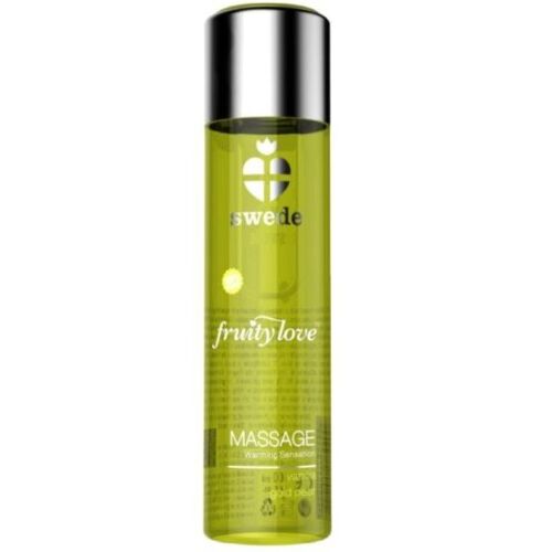 Massasjeolje SWEDE Fruity Love med varmeffekt