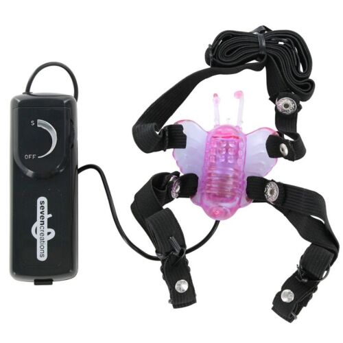 Stimulator SEVEN CREATIONS Butterfly med vibrasjon