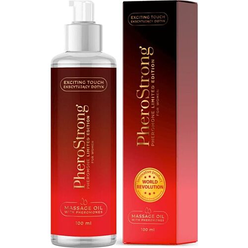 Massasjeolje PHEROSTRONG 100 ML med feromoner