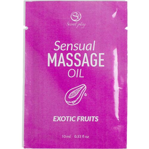 Massasjeolje SECRETPLAY Single-dose Exotic Fruits 10 ml