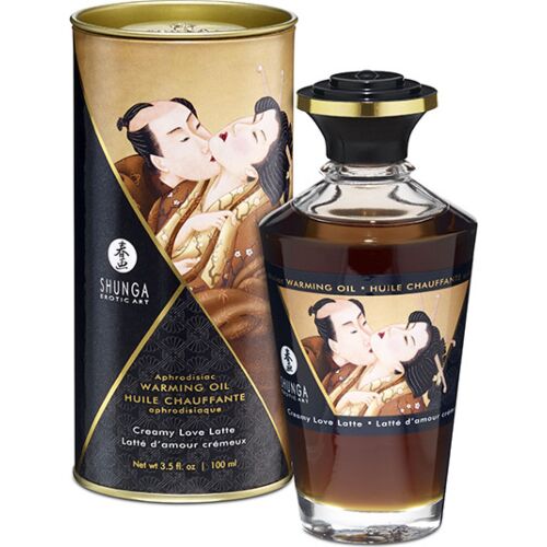 Massasjeolje SHUNGA Coffee Flavor 100 ml med oppvarmende effekt