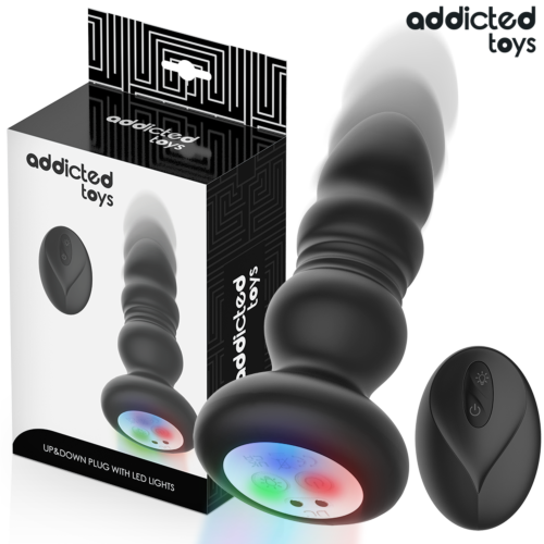 Anal Vibrator ADDICTED TOYS THRUSTING med fjernkontroll