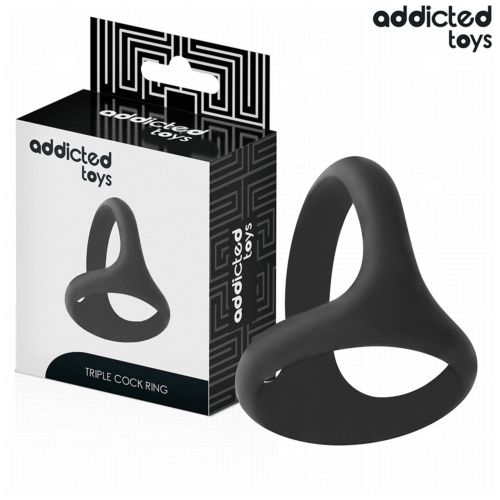 Ring Addicted Toys Thick Triple | Trippeldesign for intensitet