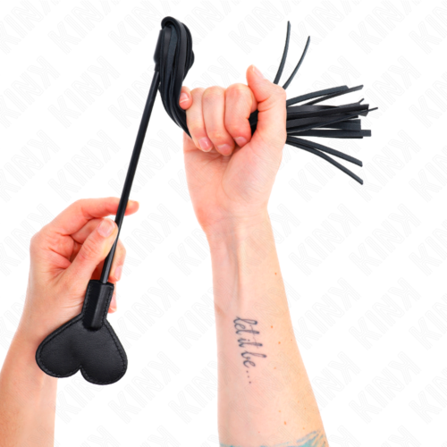 Pisk KINK IMPACT & TOUCH 35 CM med hjertepanel