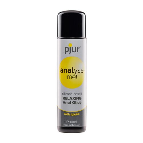 Glidende Gleitmittel Pjur Analyse Me 100 ml med silikon