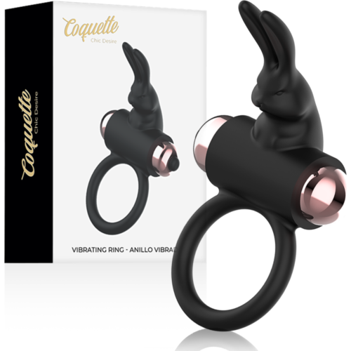 Cock Ring Coquette Toys Chic Desire med vibrator