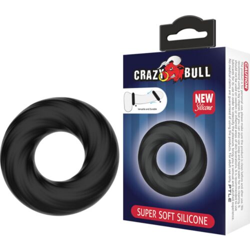 Silikonring Crazy Bull Spiral for menn