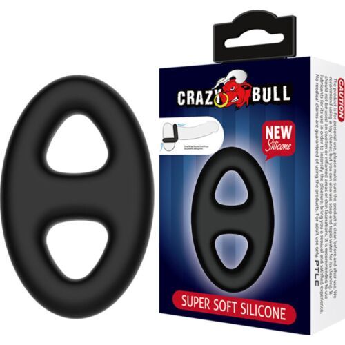Ring CRAZY BULL Double Oval | Forbedret komfort og stimulering
