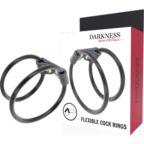 Anillo Penis Darkness Sensations Dobbel Fleksibel