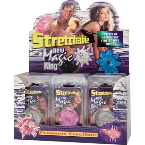 Ring MAGIC STRECH RING med variert stimulering