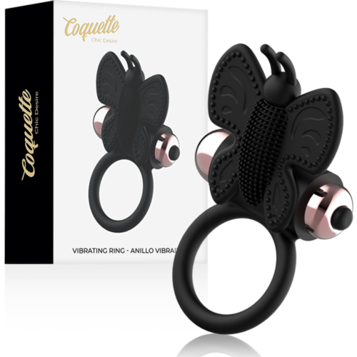 Cock Ring Coquette Toys Chic Desire med vibrator