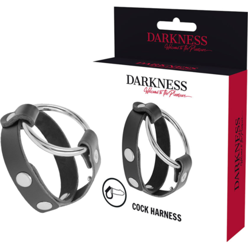 Cock Ring DARKNESS BONDAGE med justerbar passform