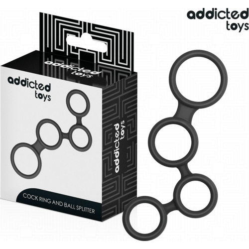 Cockring Addicted Toys med testikkeldivider