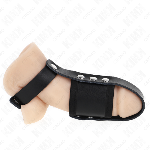 BDSM Ring KINK RING POWER med justerbar skillebelte