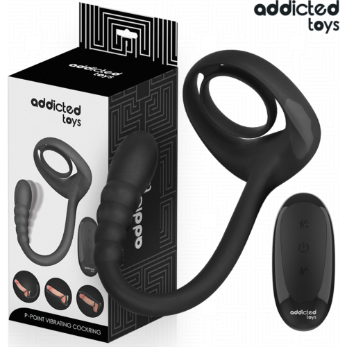 Vibrerende Ring Addicted Toys P-Spot med Fjernkontroll