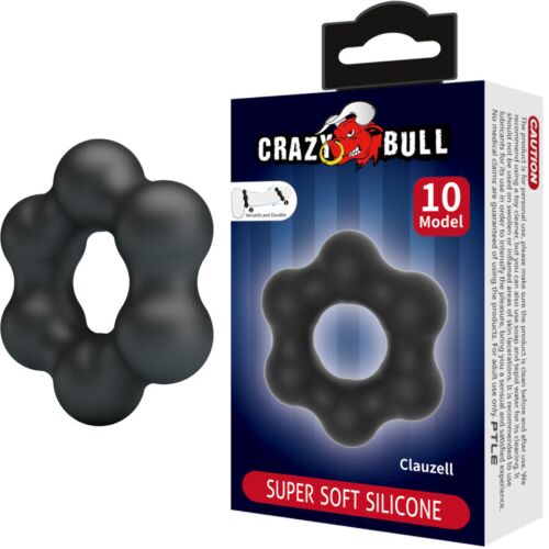 Cockring CRAZY BULL Clauzell Modell 10 med justerbar passform