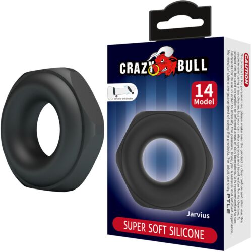 Cockring Crazy Bull Jarvius Modell 14 med justerbar passform