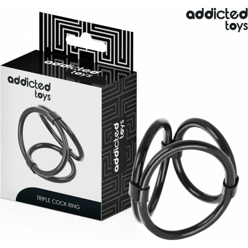 Cockring Addicted Toys Triple for bedre støtte