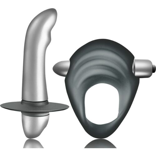 Sexleketøy Climaximum Entice Kit Cock Ring og Prostata Vibrator
