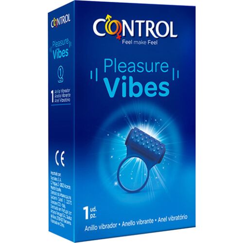 Cock Ring Control Toys Pleasure Vibes med vibrasjon