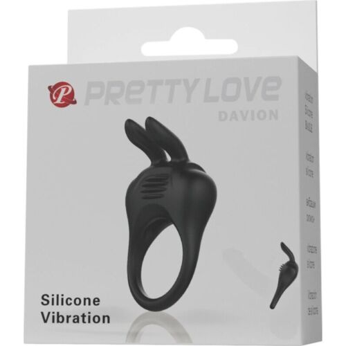 Cock Ring Pretty Love Davion med vibrasjon