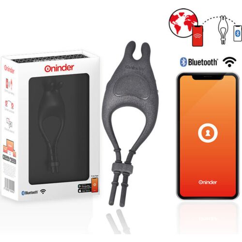 Vibrerende Ring ONINDER PAMPA med klitorisstimulator