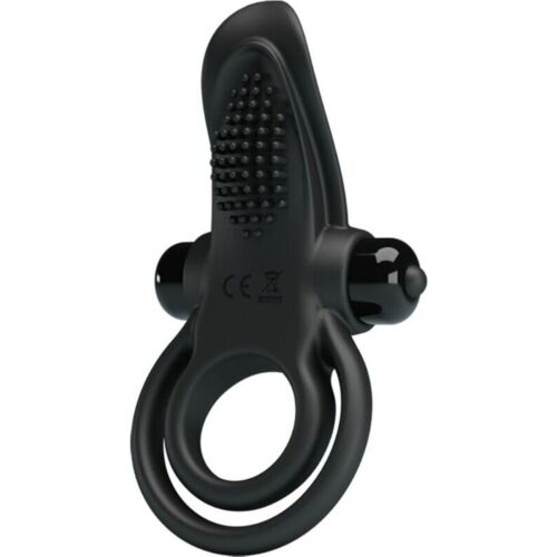 Vibrerende Ring PRETTY LOVE DOUBLE med Klitorisstimulator