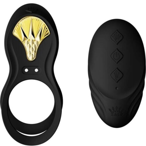 Vibrerende ring ZALO BAYEK med fjernkontroll