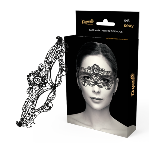 Lace Maske Black Coquette Accessories