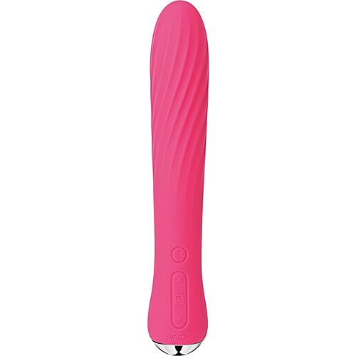 Vibrator SVAKOM Anya Plum Red med 15 vibrasjonsmoduser