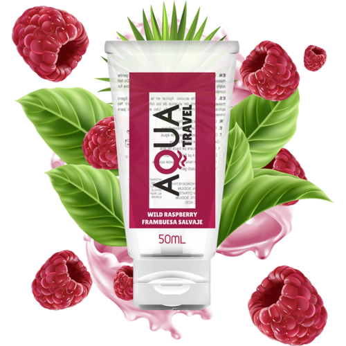 Lubrikant Aqua Travel Wild Raspberry 50 ml