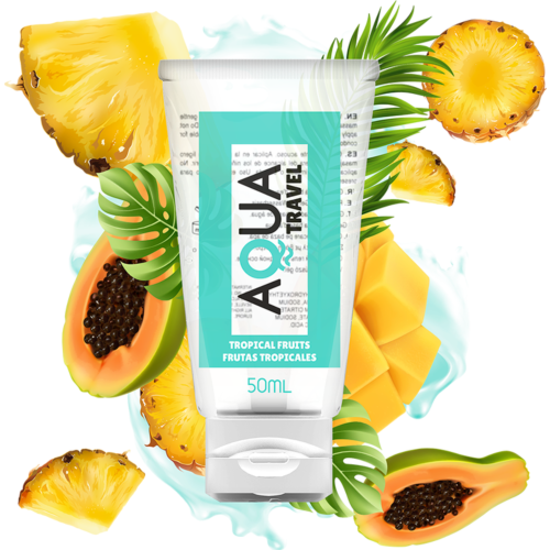 Lubricant Aqua Travel Tropical Fruits 50 ml