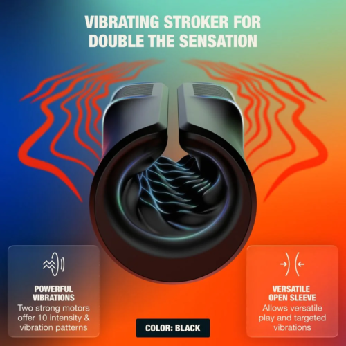 ARCWAVE ZING vibrerende masturbator for menn, svart