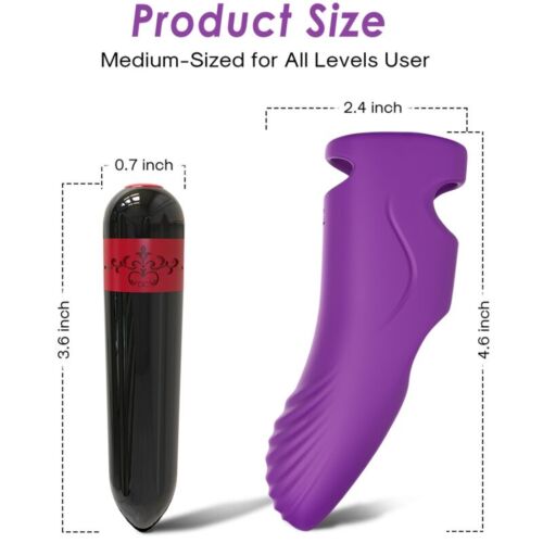 Oppdag ARMONY Aurora Finger Vibrator i lilla