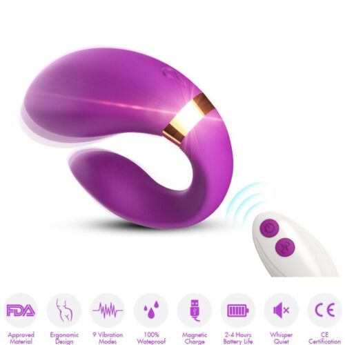 Vibrator ARMONY CRESCENT med fjernkontroll for par