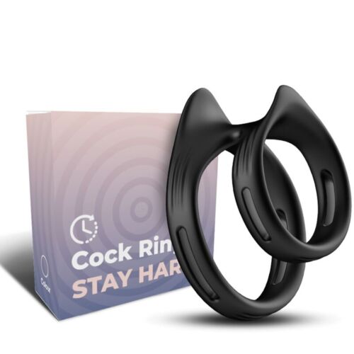 Oppdag ARMONY DUALRING Dobbel Elastisk Ring i Svart