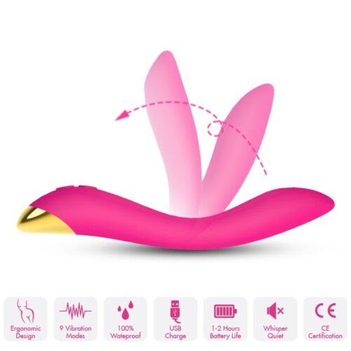 Vibratoren ARMONY Flamingo med G-punkt design