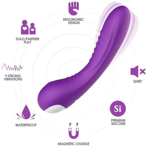 Vibrator ARMONY LEGEND med G-punktsdesign