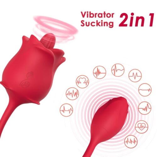 Suctionstimulator ARMONY - Pink 2 i 1 med rød hale