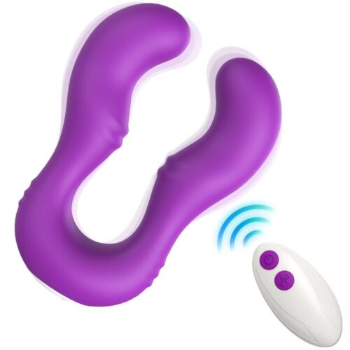 Armony Seraph vibrator med dobbel fjernkontroll i lilla