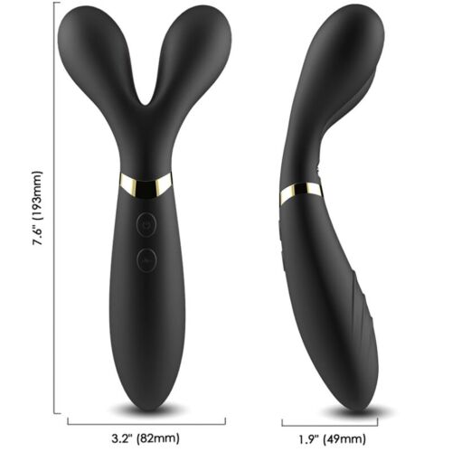 Massør og Vibrator ARMONY Y-WAND Dobbelt Hode
