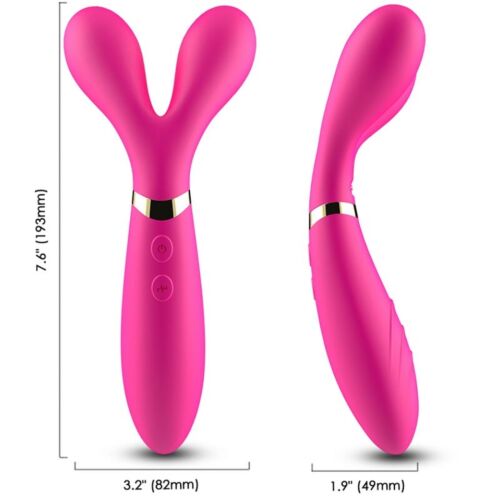 Massør Vibrator ARMONY Y-WAND med dobbel hode