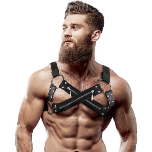 Arnés FETISH SUBMISSIVE ATTITUDE Justerbar Neopren