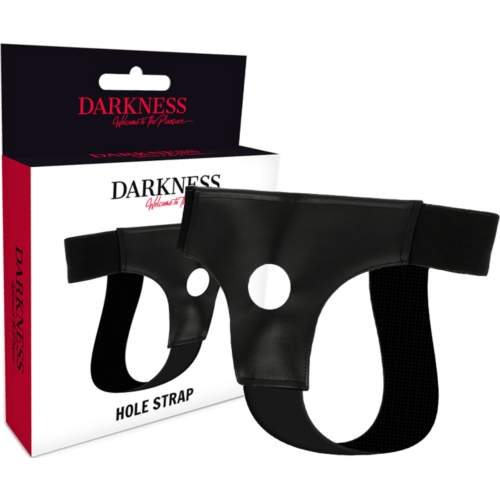 Harnais med hull DARKNESS SENSATIONS