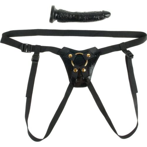 Strap-On FETISH FANTASY GOLD med mykt fôr og justerbare stropper