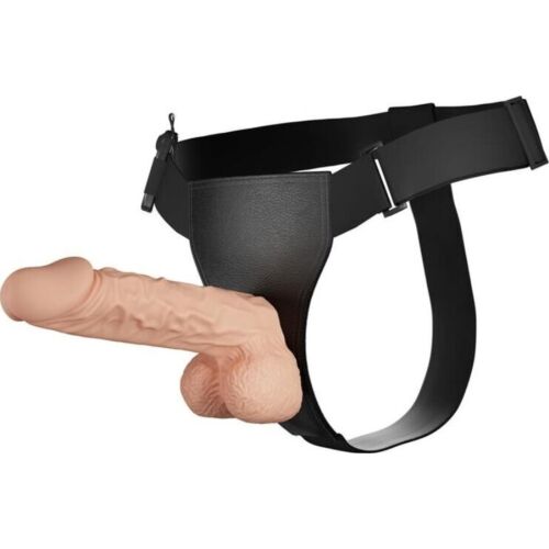 Harnes med vibrator BAILE HARNESS COLLECTION 24 cm