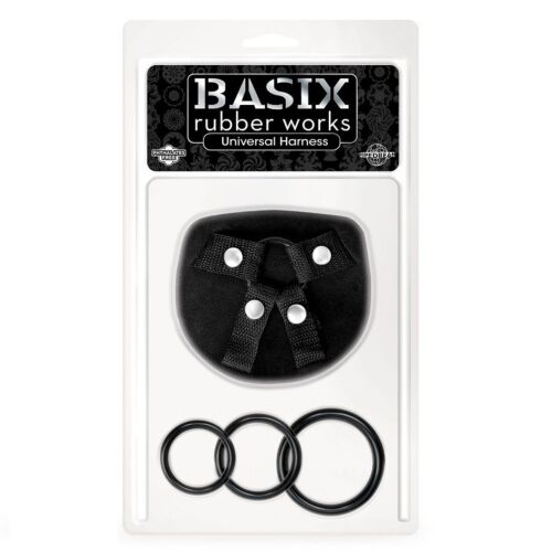 Arnés BASIX RUBBER WORKS UNIVERSAL med 3 ringer