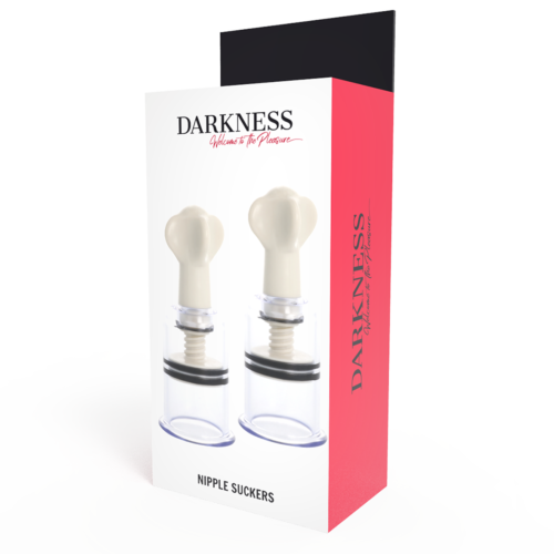 Klitorissuger DARKNESS - Transparent bryststimulering