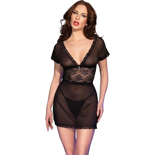 Babydoll Chilirose CR 4830 med romantiske detaljer